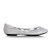 Bamboo Hunter 51 Glitter Women's Ballet Flats Silver 7 M US