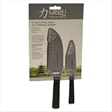 ginsu Ginsu 07103 Chikara Series 5 Santoku and 3.5 Paring Knife Set