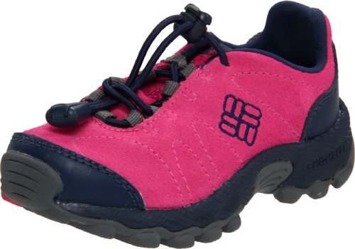Columbia Sportswear Descender LTR Trail Shoe (Toddler/Little Kid),Fuchsia Purple/Dress Blues,11 M US Little Kid