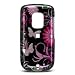 Electronics : Premium Designer Hard Crystal Snap-on Case for the HTC Hero Sprint - Cool Hot Pink Butterfly Print