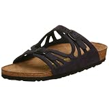  : Birkenstock Palermo Sandal,Navy silky suede,36 Regular EU