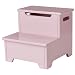 Step Stool with Storage - Pink