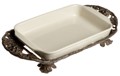 Arthur Court Grape Tuscan 3-Quart Casserole