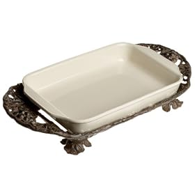 Click here to buy Arthur Court Grape Tuscan Casserole, 3-Quart by Arthur Court Designs.