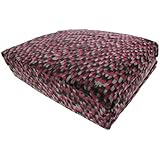 INC/International Concepts CASCADE 100% Modal 300TC King Sheet Set, Black/Red/Gray