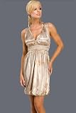 Satin Tye Dye Bubble Dresses