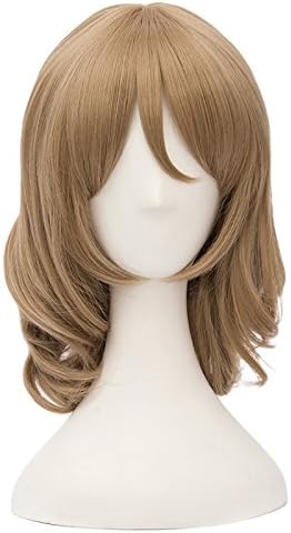Cosplayvoice Anime LoveLive!Sunshine!! Aqours Watanabe You Flaxen Short Curly 16Inches/40CM Stylish Cosplay Wig