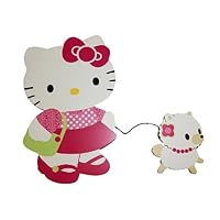 Bedtime Originals Hello Kitty and Puppy Wall Hanging - Pink