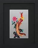 Susho, King Silk Art Handmade Silk Embroidery -Phoenix - Regular Size 24006BF