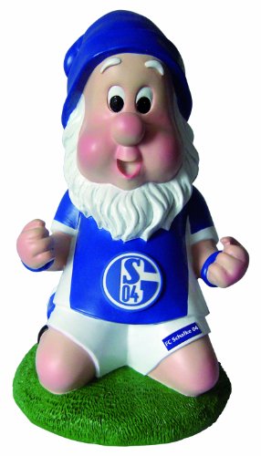 Trade Con Gartenzwerg FC Schalke 04, Blau/Weiss, 16 x 27 x 16 cm Trade Con Gartenzwerg FC Schalke 04, Blau/Weiss, 16 x 27 x 16 cm