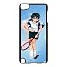 Cartoons Anime Series Prince of Tennis Unique Design Black Hard Plastic Cover Case For Ipod Touch 5t