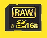 Hoodman RAW 16 GB, #6, 150x High Speed Secure Digital High Capacity (SDHC) Memory Card