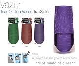 Flower Vase - Transisto Purple Vazu Vases