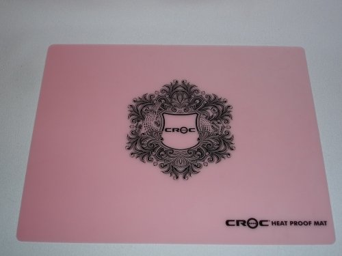 TurboIon Croc Silicone Heat Proof Mat for Flat Irons and Curling Irons