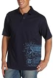 Dickies Men's Short Sleeve Pieced Jersey Polo with Screen