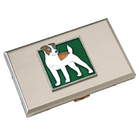 Jack Russell Terrier Credit Card Case