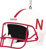 Nebraska Cornhuskers Team Helmet 3 Ornament