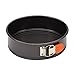 Rachael Ray Nonstick Bakeware 9-Inch Oven Lovinâ€™ Springform Pan, Gray with Orange Grip