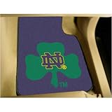 Notre Dame Fighting Irish NCAA Car Floor Mats (2 Front) ND Logo
