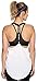 NIKE ELASTIKA Solid Women's White/Black Training Tank TOP