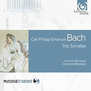 【クリックでお店のこの商品のページへ】C.P.E.バッハ：トリオ・ソナタ集 (Carl Philipp Emanuel Bach ： Trio Sonatas / London Baroque， Charles Medlam) [輸入盤] [CD， Import]