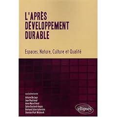 Apr�s Developpement Durable Espaces Nature Culture et Qualite