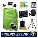 Fujifilm FinePix Z33WP Digital Camera (Green), Waterproof to 9.8', 10 MP, 3x Optical Zoom, 2.7" LCD, Deluxe Carrying Case, 2 Year Warranty, 8 GB SD Card, 660mah Battery, 3pc. Lens Cleaning Kit, SD Card Reader, Mini Table-top Tripod