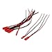uxcell 5 Pairs 22AWG Wire Cable w JST M F Connector for RC Battery Motor