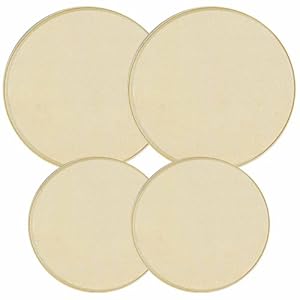 Reston Lloyd Electric Stove Burner Covers, Set of 4, Almond Reston Lloyd Electric Stove Burner Covers, Set of 4, Almond