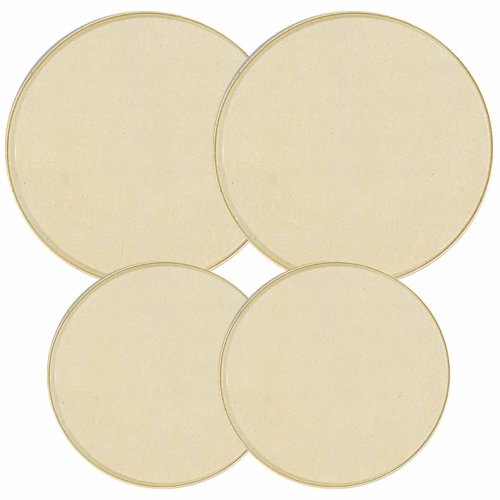 Reston Lloyd Electric Stove Burner Covers, Set of 4, Almond