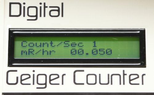 GCA-07W Geiger Counter with Wand - 0.001 mR/hr to 1000 mR/hr Range with Uranium Ore