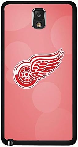 Plastic Black Detroit Red Wings Logo Designed Plastic Case for Samsung Galaxy Note 3 N9005