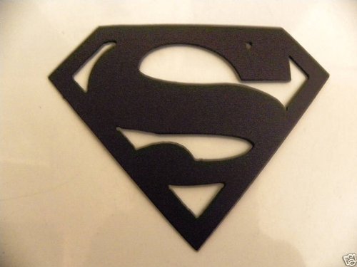 Superman Logo Metal Wall Art Home Decor