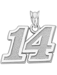 NASCAR Tony Stewart 14 Fashion Charm in Sterling Silver