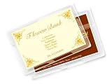 Royal Sovereign Heat Sealed Laminating Pouches 5 Mil Key Card Size Clear Gloss (100 Pack) (RF05SKEY0100)