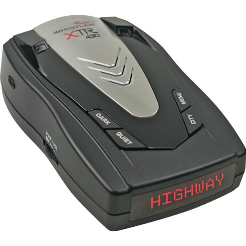 Laser/Radar Detector with Red Text Display-DE6122