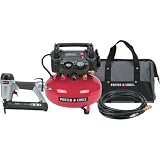 Porter Cable Air Compressor/Brad Nailer Combo Kit, Model# CFBN125B