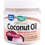 Efa Gold Coconut Oil, Organic, 16 oz, From Natures Way
