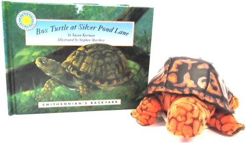 Box Turtle at Silver Pond Lane (Smithsonian's Backyard Book & Toy Set) (Mini book with stuffed toy animal)