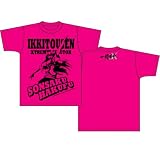 一騎当千XX Tシャツ 孫策伯符柄 PINK サイズ:L