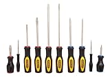 Stanley 60-100 10-Piece Standard Fluted Screwdriver Set [並行輸入品]