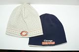 NFL Chicago Bears Reversible Beanie Hat Ski Skull Cap Lid Toque