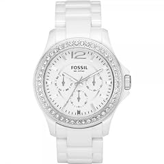 FOSSIL Damen Multifunktionsuhr CE1010 Ladies Sport Keramik