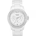 FOSSIL Damen Multifunktionsuhr CE1010 Ladies Sport Keramik