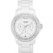 Fossil Ladies White Ceramic Chronograph Watch – CE1010