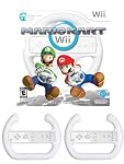 Wii Mario Kart with 2 Extra Steering Wheels