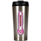 Great American San Francisco 49ers Breast Cancer Awareness 16oz Stainless Steel Travel Tumbler