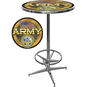 US Army Pub Table - Game Room Products > Pub Tables > Military (Misc.)