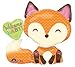 It's A Boy Woodland Friends Baby Shower Balloons Decoration Supplies Fox Chevron