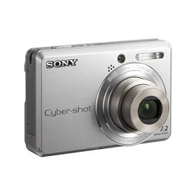Sony CyberShot S730 Digital Camera - Silver (7.2MP, 3x Optical Zoom) 2.4" LCD
